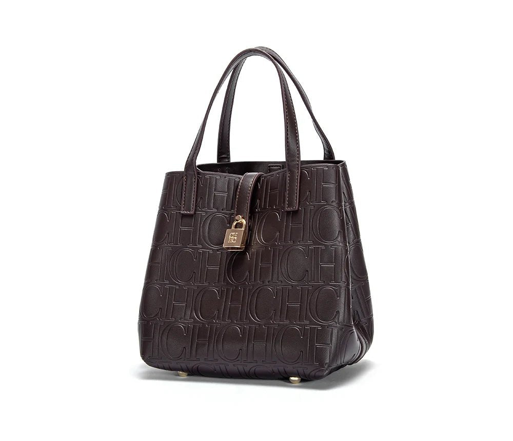 Classic Simple Solid Color Women's New 2024 Large Capacity Handbag Letter Element Women's Handbag - RELUX.STORE