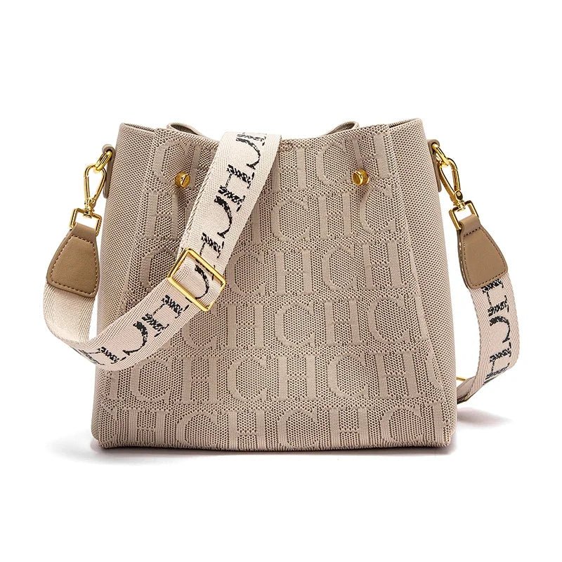 Crossbody Elegant Design Sense Letters Drawstring Design Brand Women's Bag Fashion Casual Hundred Women's Bag Crossbody - RELUX.STORE