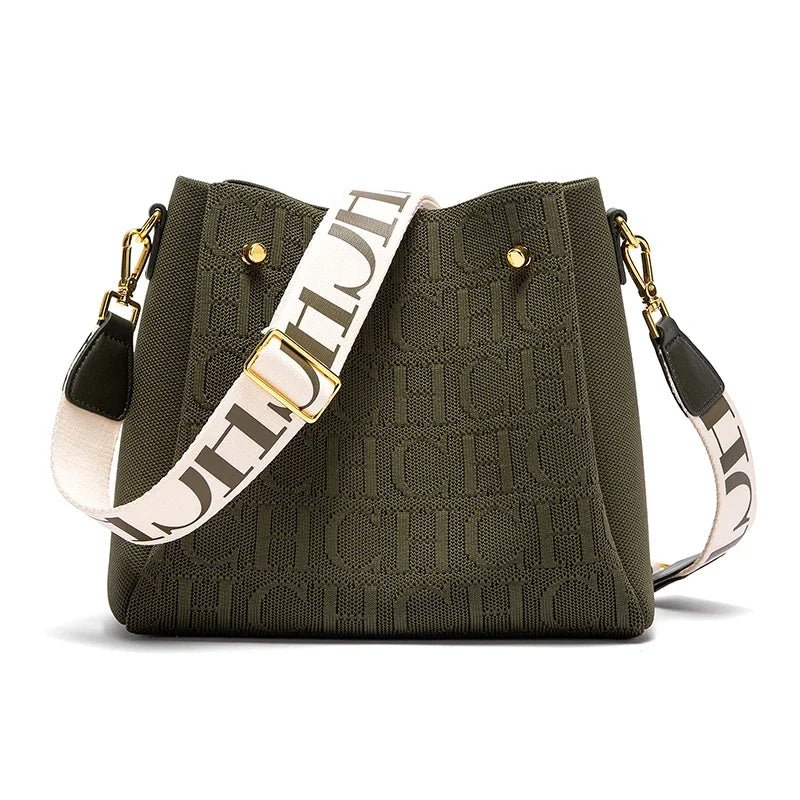 Crossbody Elegant Design Sense Letters Drawstring Design Brand Women's Bag Fashion Casual Hundred Women's Bag Crossbody - RELUX.STORE