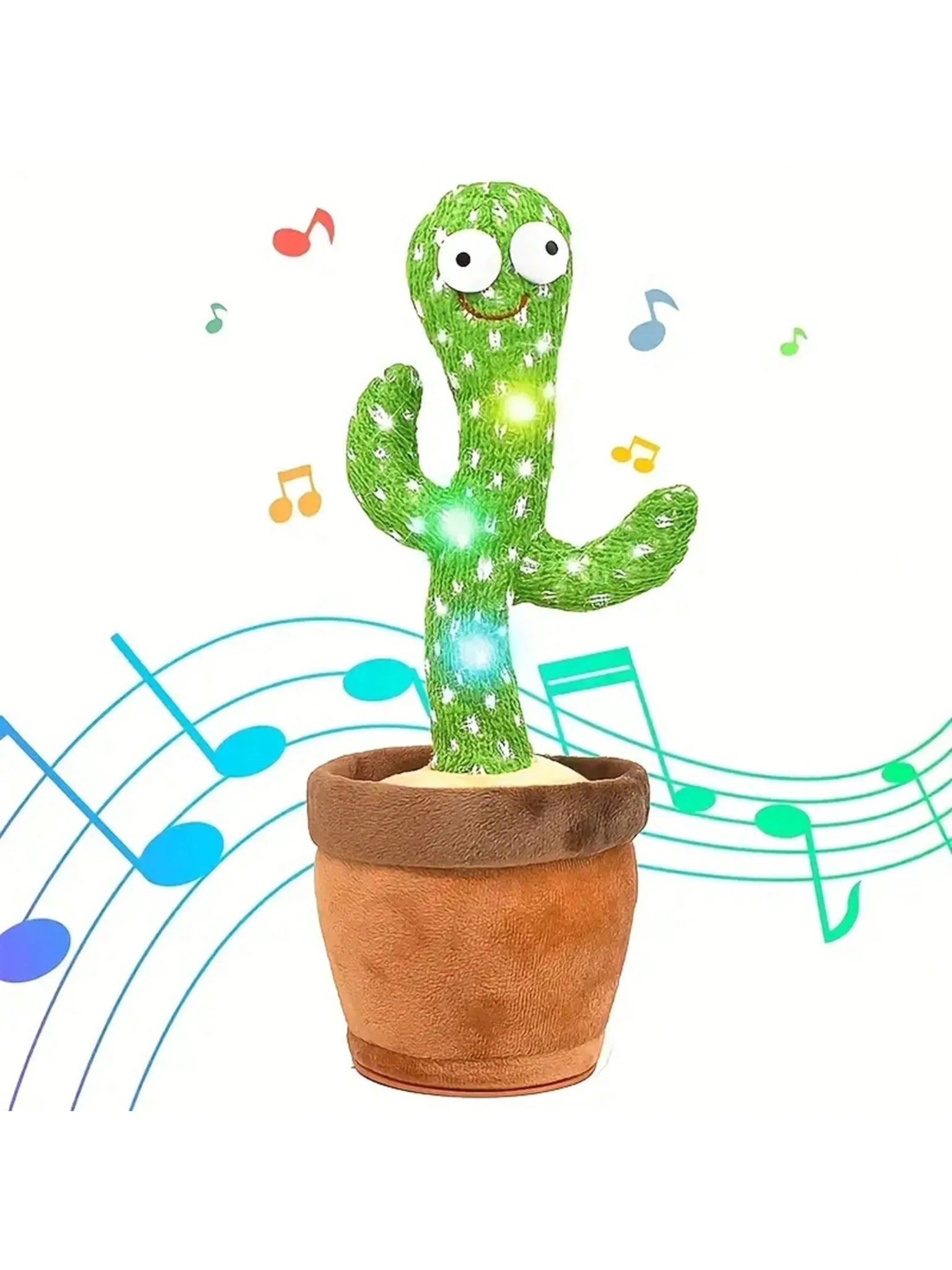 “Dancing Talking Cactus Toy – Singing, Mimicking, and Recording Interactive Toy for Kids | Fun Sunny Cactus for Boys & Girls” - RELUX.STORE