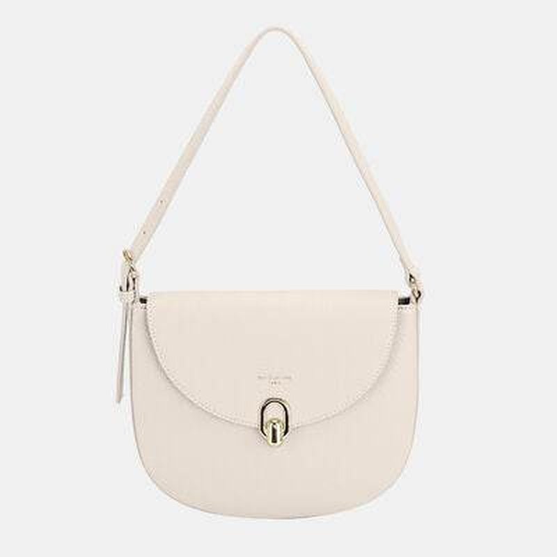 “David Jones Metal Buckle Shoulder Bag – Stylish Leather Handbag for Women | Elegant Crossbody & Daily Use Bag” - RELUX.STORE
