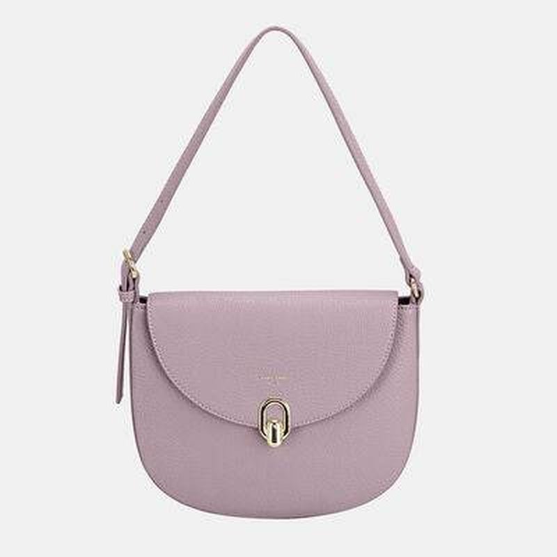 “David Jones Metal Buckle Shoulder Bag – Stylish Leather Handbag for Women | Elegant Crossbody & Daily Use Bag” - RELUX.STORE