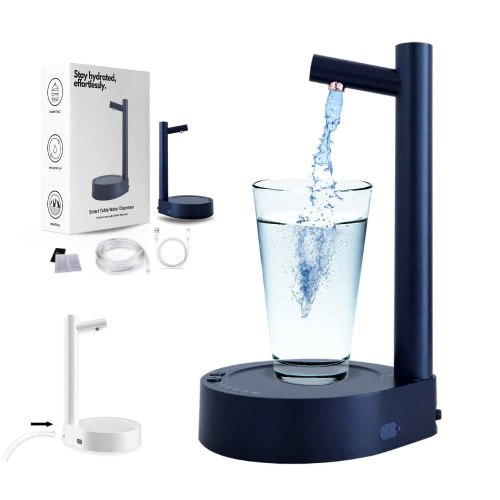 Desk Dispenser Electric Water Gallon Automatic Water Bottle Dispenser Rechargeable Water Dispenser - RELUX.STORE