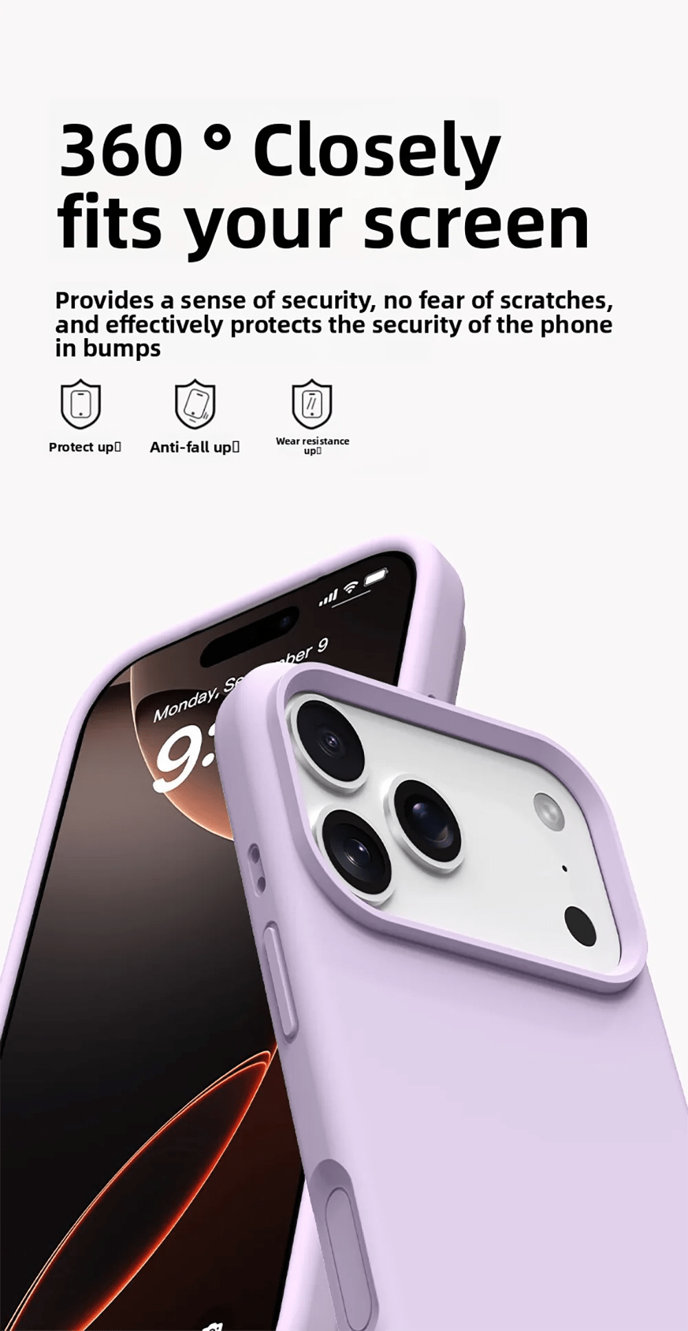 "DIVI Liquid Silicone Phone Case for iPhone 17 / 17 Pro / 17 Pro Max / 17 Air – Shockproof Bumper Protective Cover" - RELUX.STORE