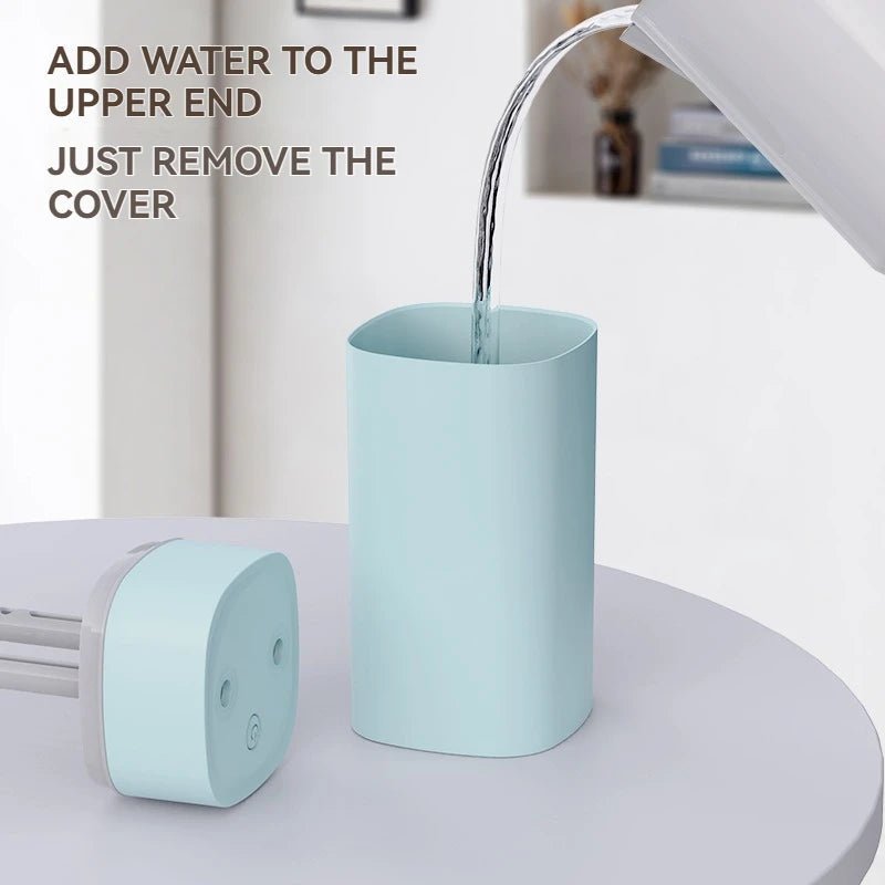 Dual - Nozzle USB Humidifier | 800ml/H Super Mist & Ultra Quiet | Car/Home Moisturizing Device - RELUX.STORE