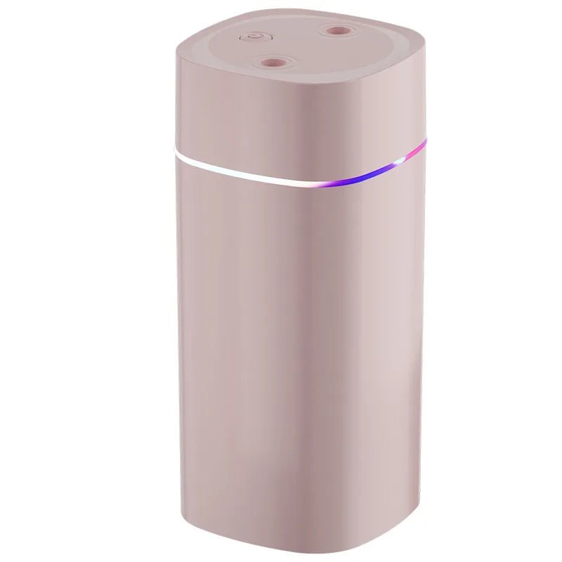 Dual - Nozzle USB Humidifier | 800ml/H Super Mist & Ultra Quiet | Car/Home Moisturizing Device - RELUX.STORE