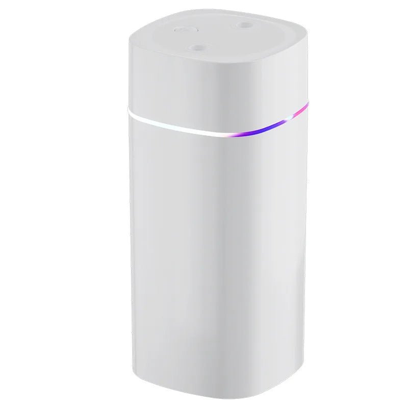 Dual - Nozzle USB Humidifier | 800ml/H Super Mist & Ultra Quiet | Car/Home Moisturizing Device - RELUX.STORE