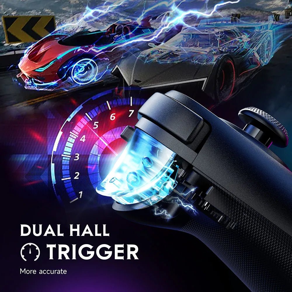 "EasySMX M10 Type - C Mobile Game Controller – Android, iPhone 15, Xbox Game Pass Compatible with Hall Effect Triggers & Precision Joysticks" - RELUX.STORE