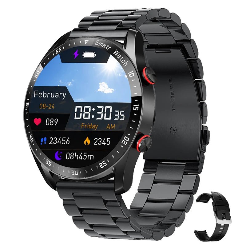 ECG+PPG Bluetooth Call Smart Watch Men Laser Health Blood Pressure Fitnes Sports Watches Man Sports Waterproof Smartwatch+Box - RELUX.STORE