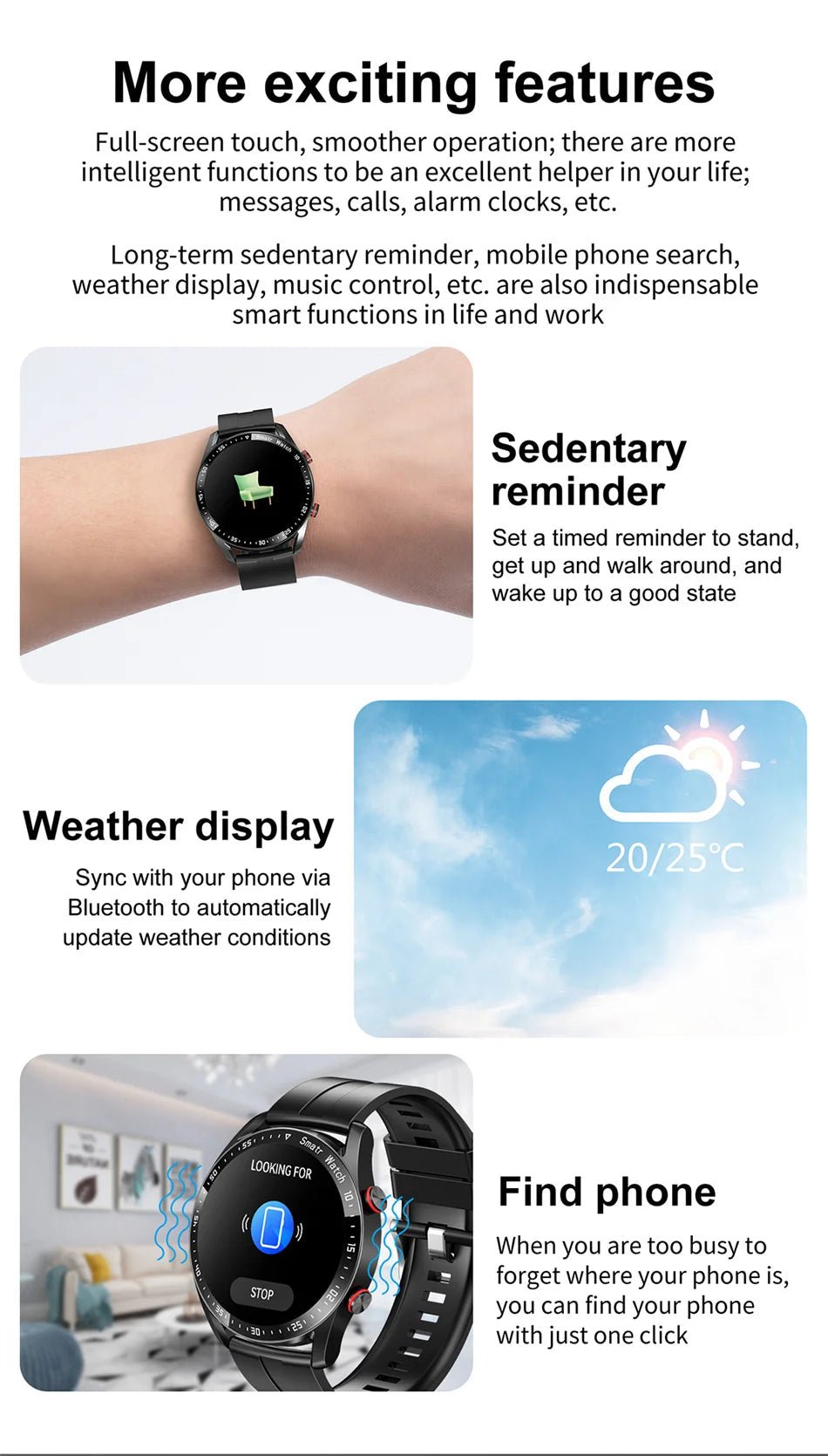 ECG+PPG Bluetooth Call Smart Watch Men Laser Health Blood Pressure Fitnes Sports Watches Man Sports Waterproof Smartwatch+Box - RELUX.STORE