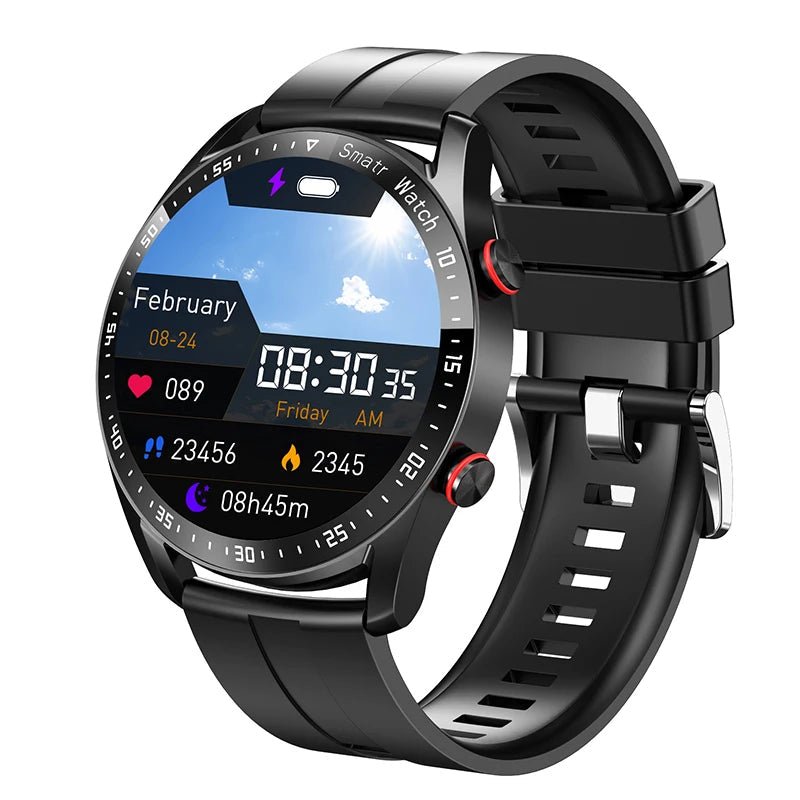 ECG+PPG Bluetooth Call Smart Watch Men Laser Health Blood Pressure Fitnes Sports Watches Man Sports Waterproof Smartwatch+Box - RELUX.STORE