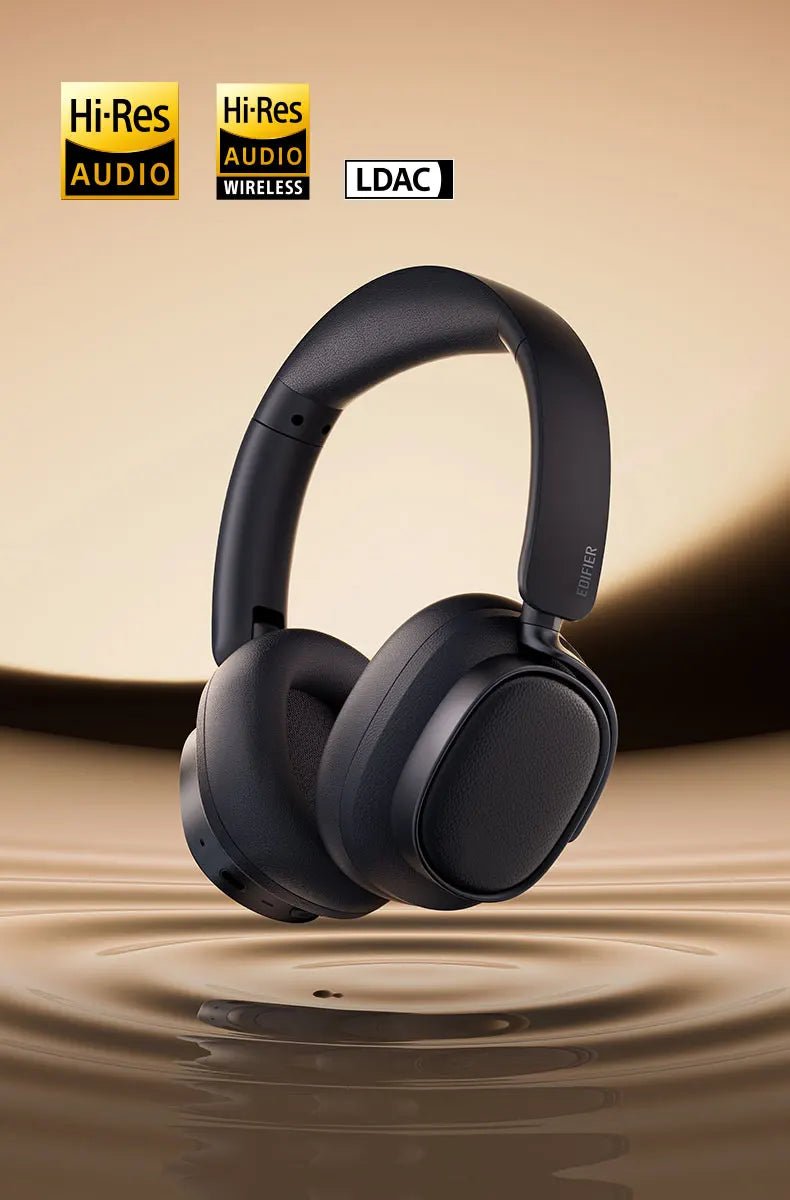Edifier ES850NB Wireless Over - Ear Headphones – Noise Cancelling, Hi - Res Bluetooth Earphones with Carry Bag - RELUX.STORE