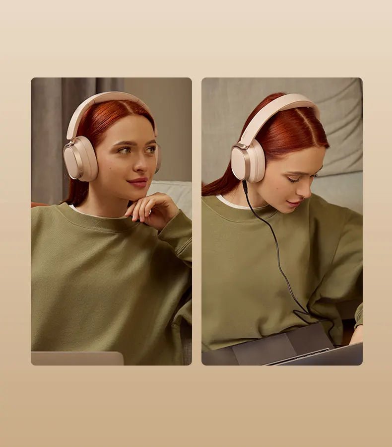 Edifier ES850NB Wireless Over - Ear Headphones – Noise Cancelling, Hi - Res Bluetooth Earphones with Carry Bag - RELUX.STORE