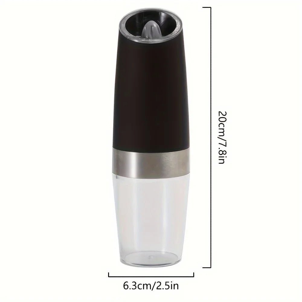 Electric Herb Coffee Grinder Automatic Gravity Induction Pepper Shaker Gravity Spice Mill Adjustable Grinder Kitchen Mill Tool - RELUX.STORE