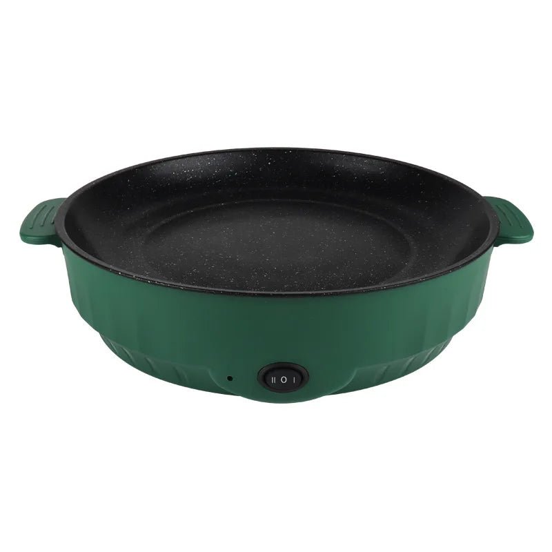Electric MultiCooker Electric Frying Pan 220V Househould Barbecue Fried Steak Fish Omelette Frying Pan Non - stick Cooking Machine - RELUX.STORE