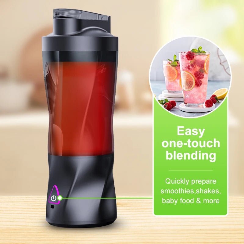 “Electric Portable Juicer – 700ML USB Rechargeable Smoothie Blender | Fresh Fruit Mixer for Shakes & Outdoor Use” - RELUX.STORE