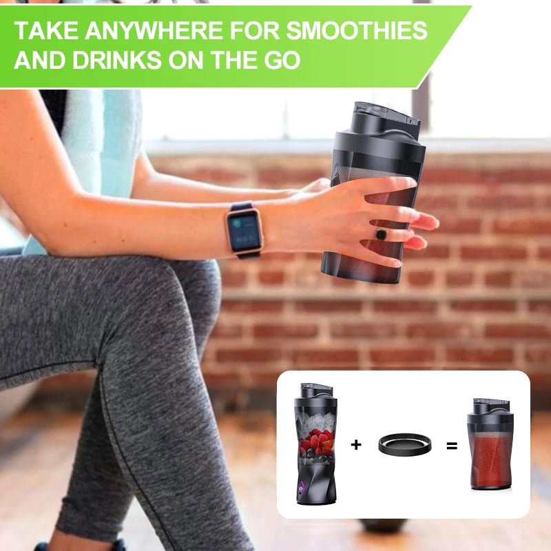 “Electric Portable Juicer – 700ML USB Rechargeable Smoothie Blender | Fresh Fruit Mixer for Shakes & Outdoor Use” - RELUX.STORE