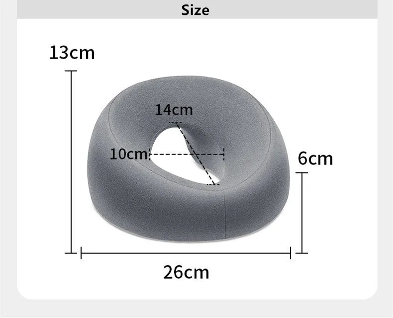“Ergonomic Memory Foam Lying Down Pillow – Breathable Head & Face Support for Body Massage, Beauty Salon, Spa & Relaxation” - RELUX.STORE