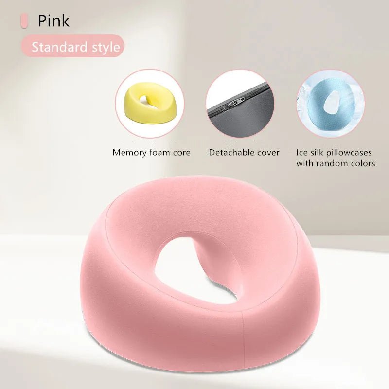 “Ergonomic Memory Foam Lying Down Pillow – Breathable Head & Face Support for Body Massage, Beauty Salon, Spa & Relaxation” - RELUX.STORE