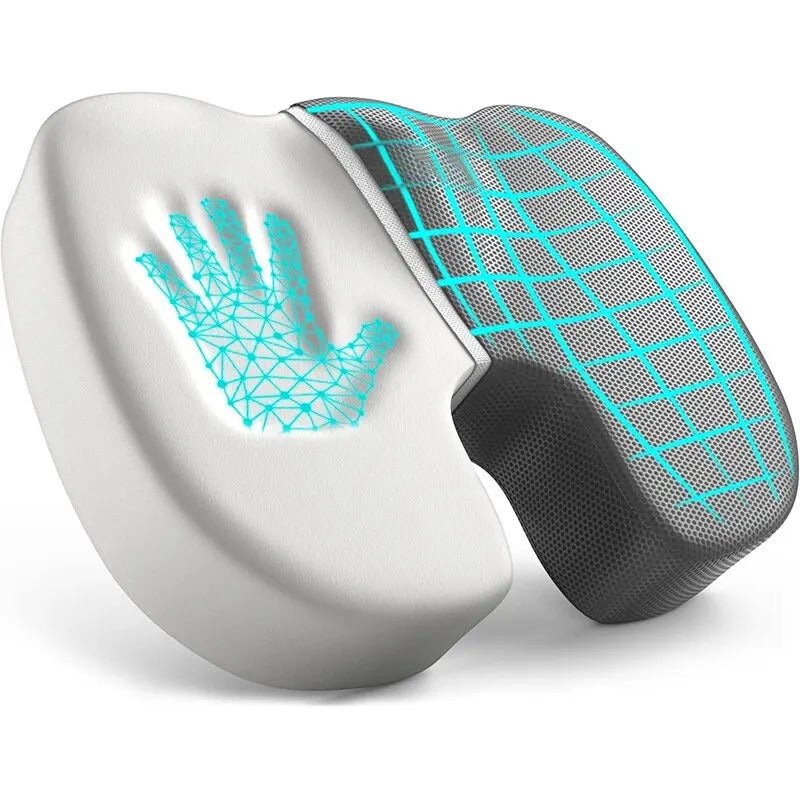 “Ergonomic Memory Foam Office Seat Cushion – Non - Slip Hemorrhoid & Tailbone Pain Relief Pillow for Long Sitting, Students & Office Chairs | Comfort Support by Relux.Store” - RELUX.STORE