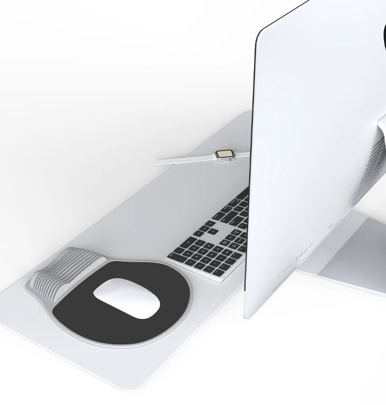 Ergonomic Mouse Pad Wrist Support, Comfortable Mouse Pad Wrist Rest, Relieve Wrist Pain Gel Mouse pad, Laptop, computer, office - RELUX.STORE