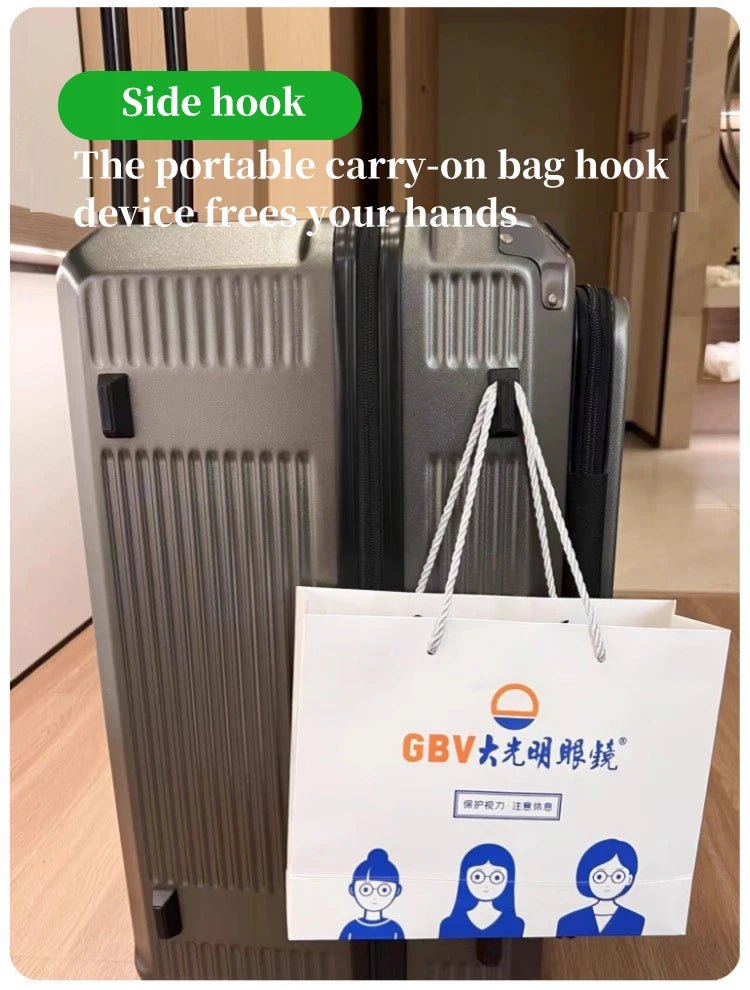 Expandable Luggage, Large - Capacity Thickened Trolley Case, 24 - inch Travel Suitcase, Luggage with Combination Lock, Sturdy and Du - RELUX.STOREExpandable Luggage, Large - Capacity Thickened Trolley Case, 24 - inch Travel Suitcase, Luggage with Combination Lock, Sturdy and Du