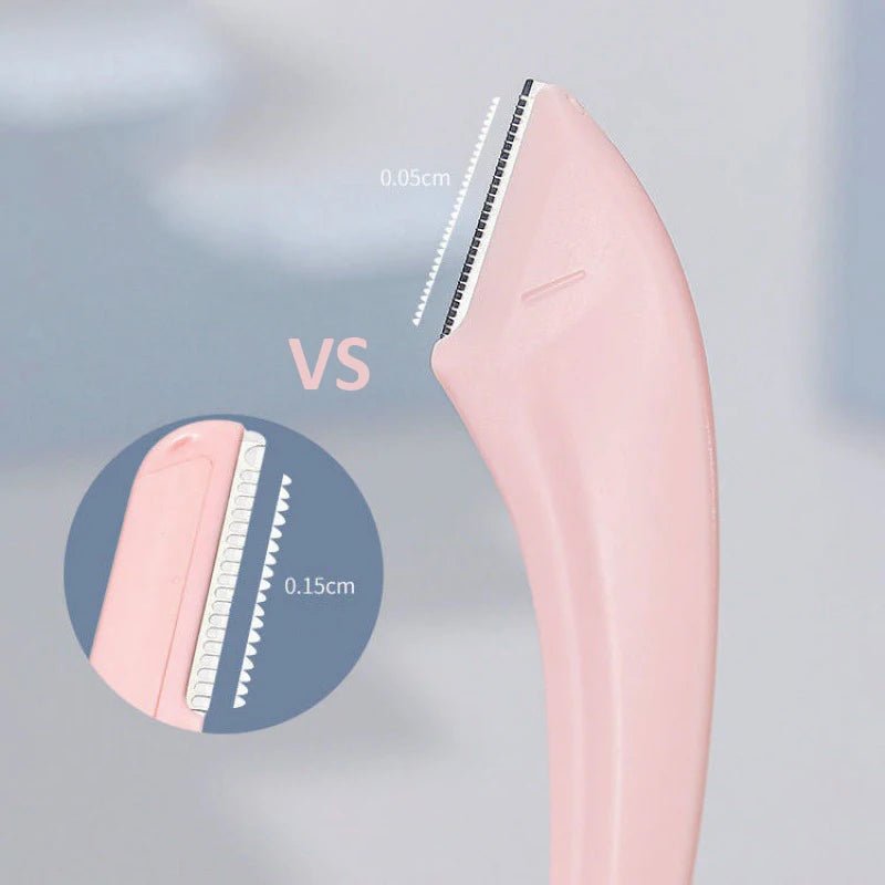 Eyebrow Trimming Knife Face Razor For Women Professional Eyebrow Scissors With Comb Brow Trimmer Scraper Accessories - RELUX.STORE
