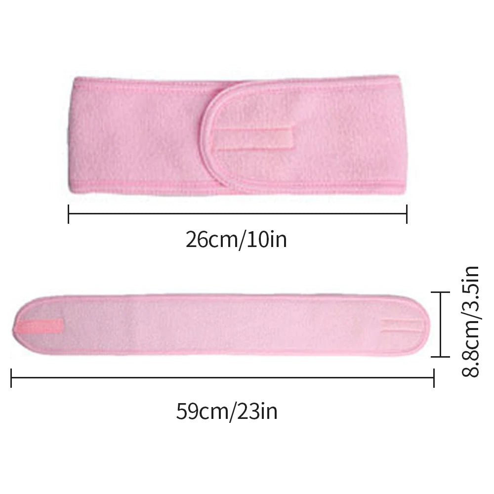 Eyelash Extension Headband Makeup Eyelash Extension Supplies Lashes Accessories Face Washing Bath SPA Facial Adjustable Headband - RELUX.STORE