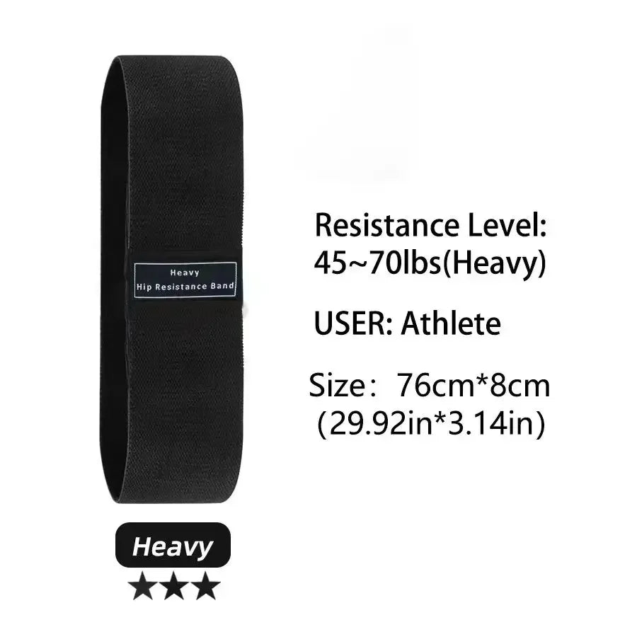 "Fabric Resistance Hip Booty Bands – Glute & Thigh Workout Loops for Squats, Stretching, Yoga & Gym Fitness | Elastic Fitness Bands by Relux.Store" - RELUX.STORE