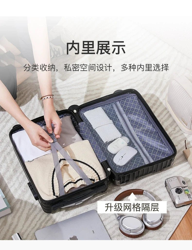 Fashion 16 - Inch Suitcase 2025 New Style Small Lightweight Carrying Case Trolley Case - RELUX.STOREFashion 16 - Inch Suitcase 2025 New Style Small Lightweight Carrying Case Trolley Case