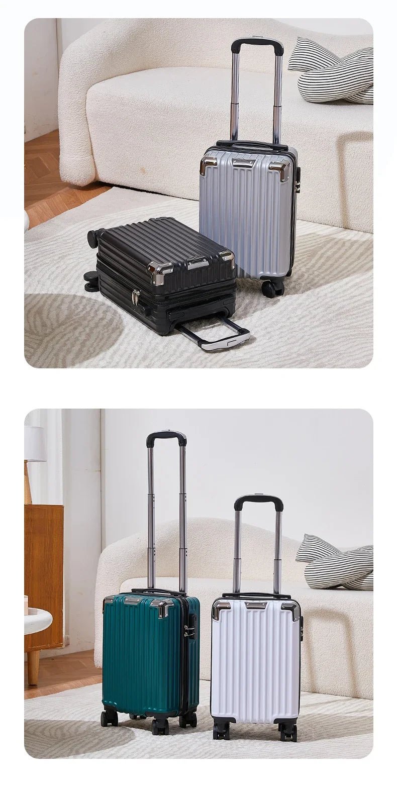 Fashion 16 - Inch Suitcase 2025 New Style Small Lightweight Carrying Case Trolley Case - RELUX.STOREFashion 16 - Inch Suitcase 2025 New Style Small Lightweight Carrying Case Trolley Case