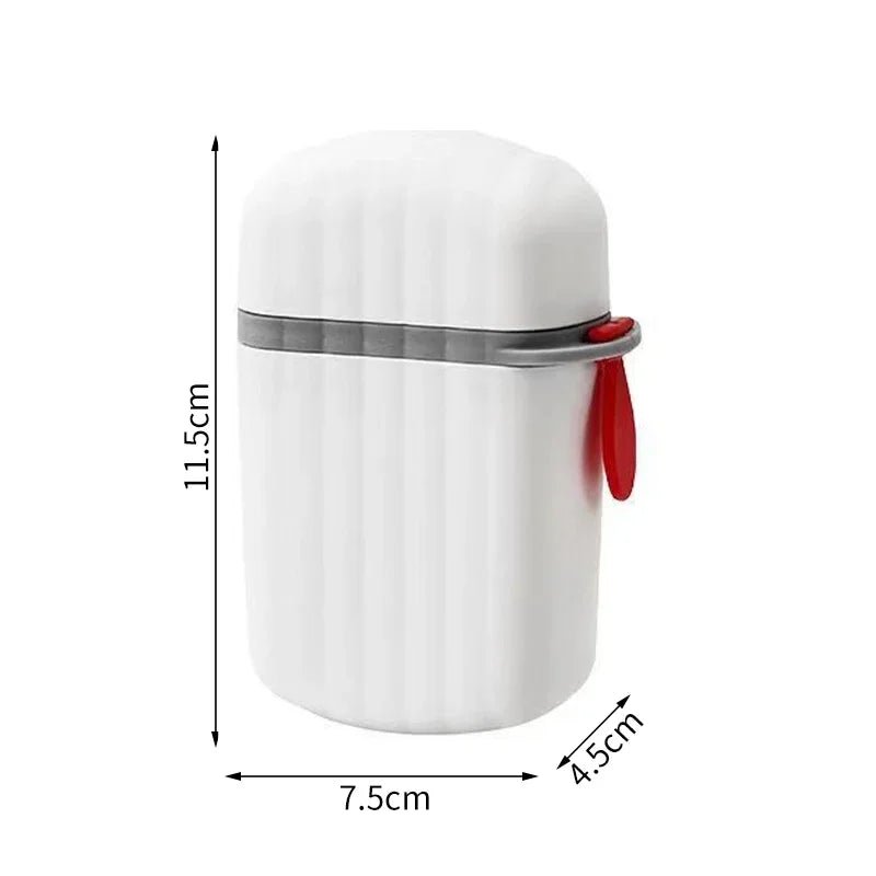 Fashion Portable Sealed Waterproof Soap Box for Travel, Hiking, and Camping - Draining Design - RELUX.STORE