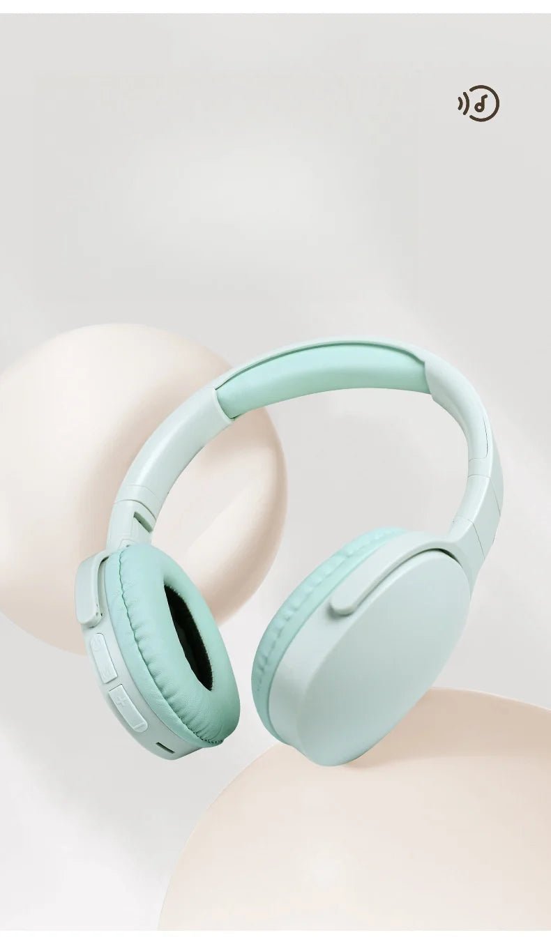 “Fashionable Bluetooth Wireless Over - Ear Headphones – Deep Bass, Hi - Fi Stereo, Long Battery Life, Sports & Universal Use” - RELUX.STORE