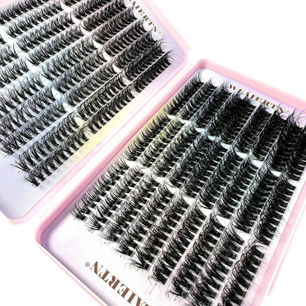 Faux Mink Eyelashes 540Cluster C Curled 9 - 16mm Mixed Natural Eyelash Extension 3D Russian Strip Personal Eyelash Makeup Tool - RELUX.STORE