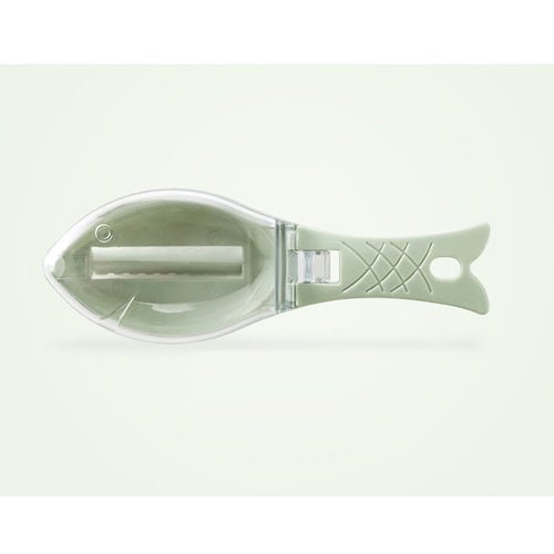 Fish Skin Brush Scraping Fish Scale Brush Grater Quick Disassembly Fish Knife Cleaning Peeling Skin Scraper Scraper Fish Scaler Kitchen Tools - RELUX.STORE