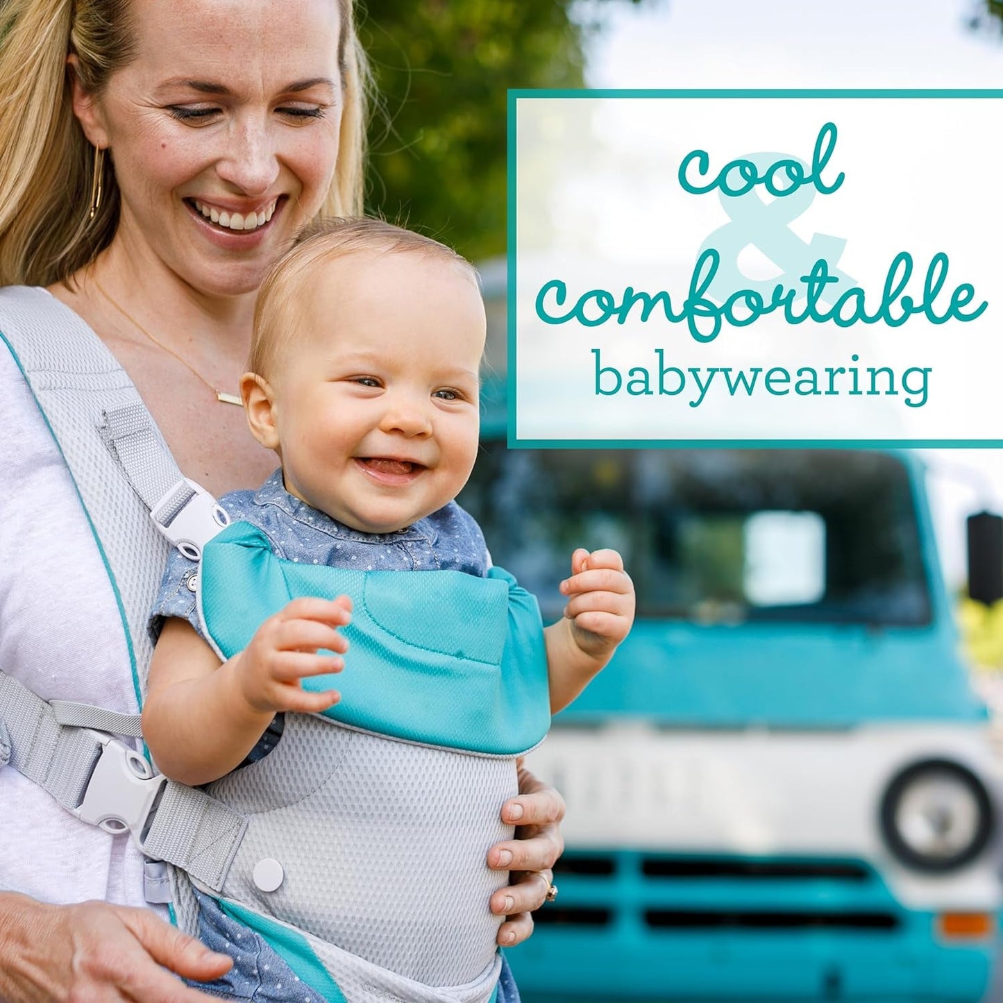 Flip 4 - In - 1 Light & Airy Convertible Baby Carrier, Adjustable, Ergonomic Babywearing, Registry Essential, Baby Carrier for Newborn to Toddler - RELUX.STORE