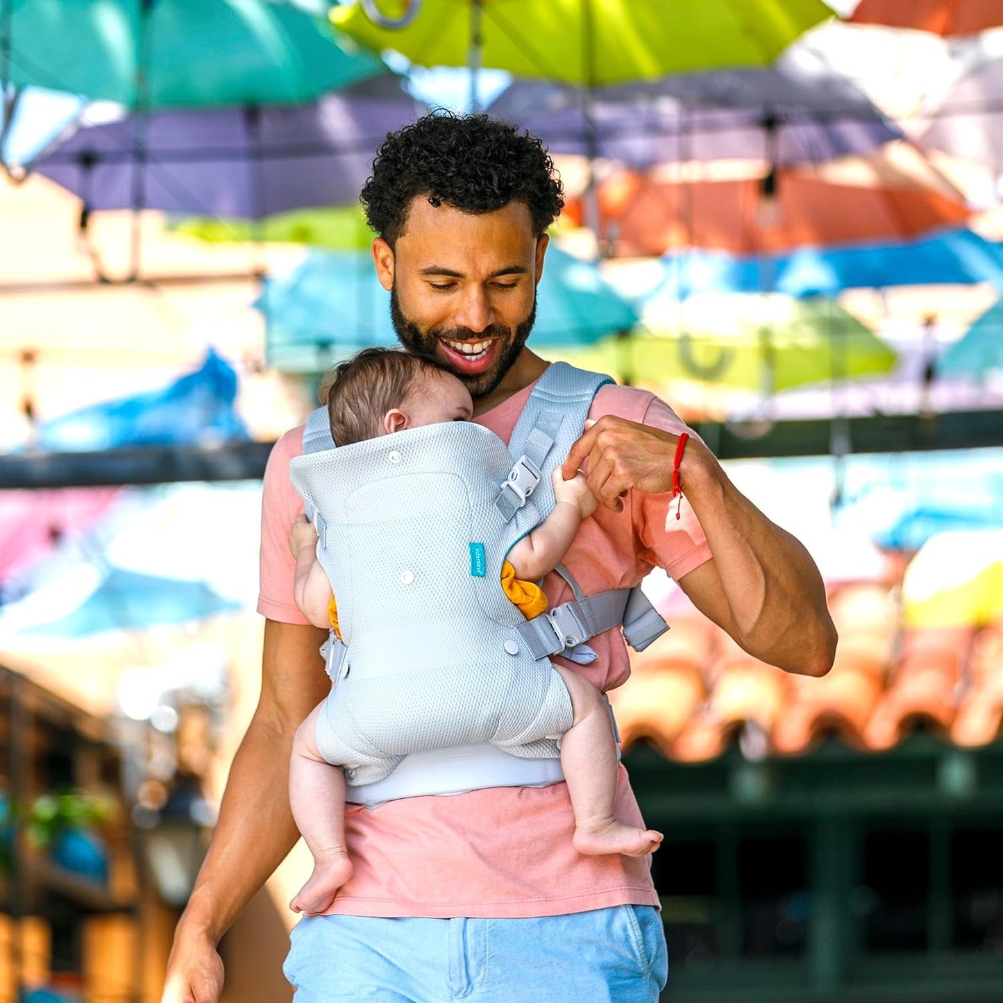 Flip 4 - In - 1 Light & Airy Convertible Baby Carrier, Adjustable, Ergonomic Babywearing, Registry Essential, Baby Carrier for Newborn to Toddler - RELUX.STORE