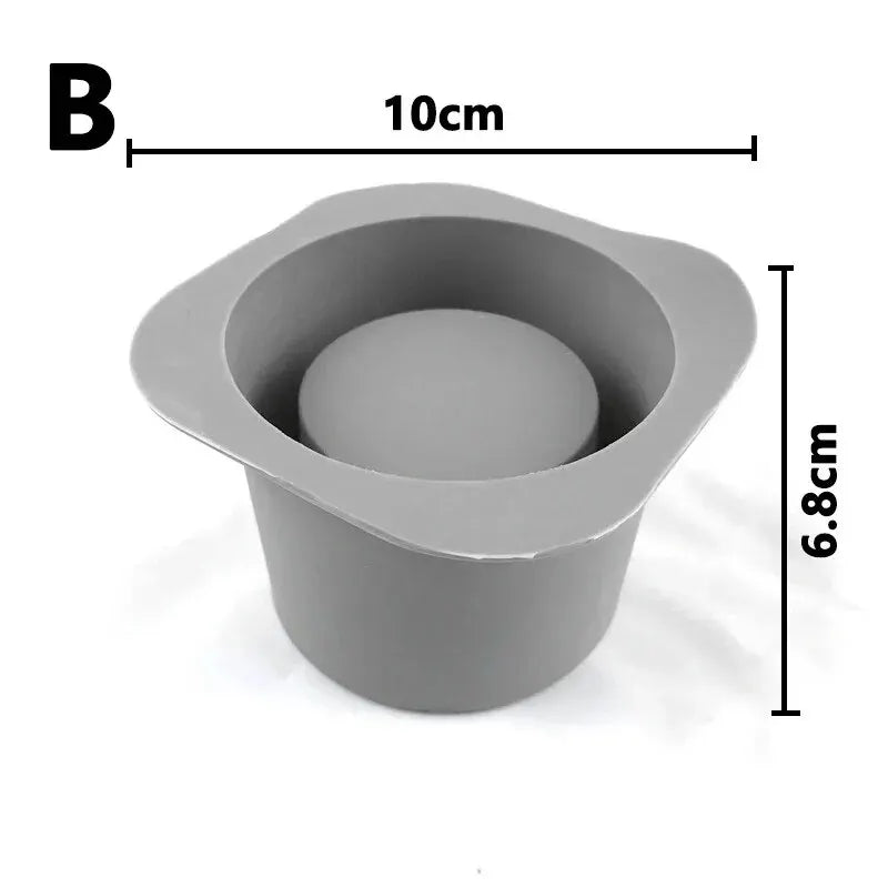 "Flower Pot Silicone Mold – DIY Jewelry Storage Box, Concrete & Cement Casting Mold for Epoxy, Resin, Clay, and Home Decoration" - RELUX.STORE