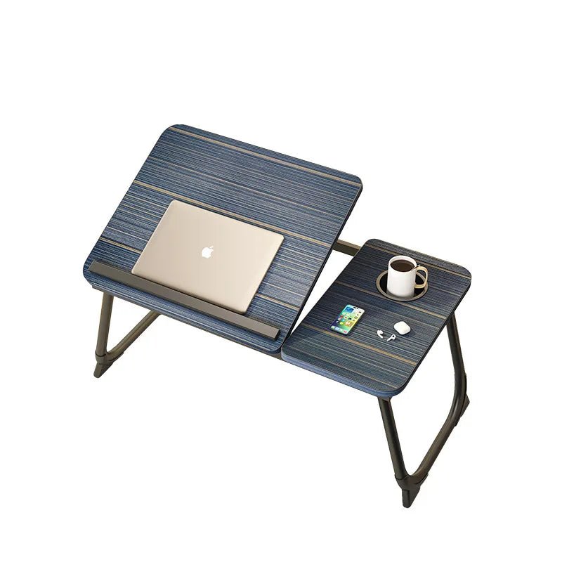 "Foldable Bed Desk – Adjustable Laptop Table with 5 - Level Height | Portable Study Tray & Nightstand for Kids, Students, Dorm & Home Use" - RELUX.STORE