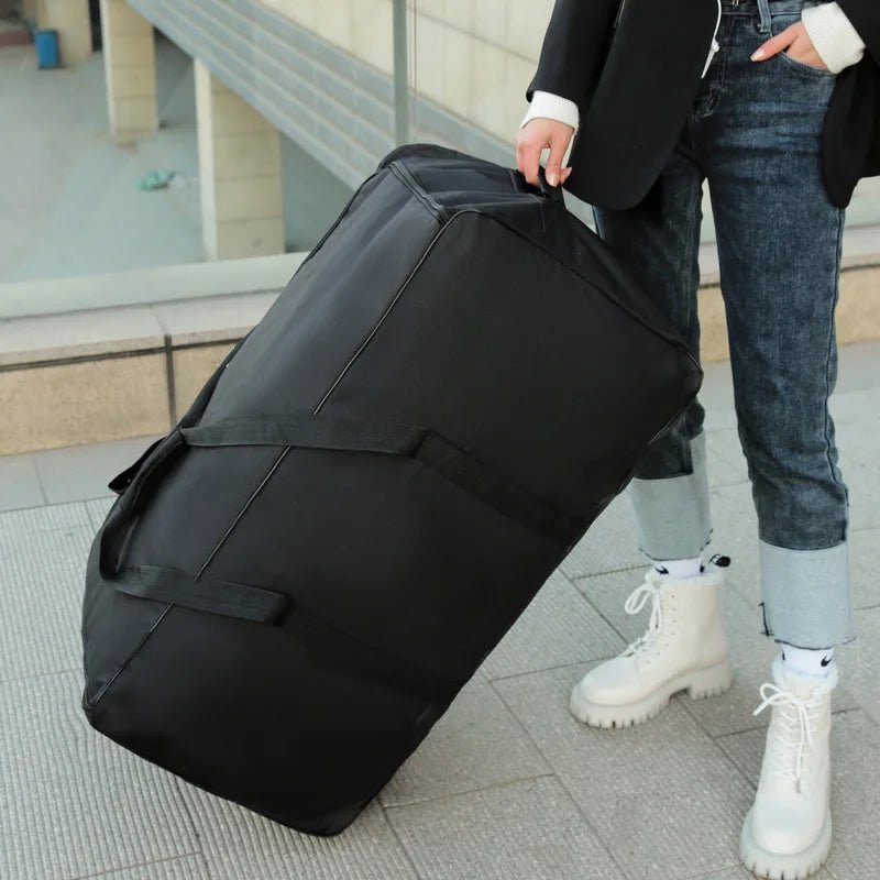 Foldable Wheel Bags Luggages Storage Bag with Wheels Large Capacity Carry On Luggage Carrier Expandable Trolley Suitcase - RELUX.STOREFoldable Wheel Bags Luggages Storage Bag with Wheels Large Capacity Carry On Luggage Carrier Expandable Trolley Suitcase