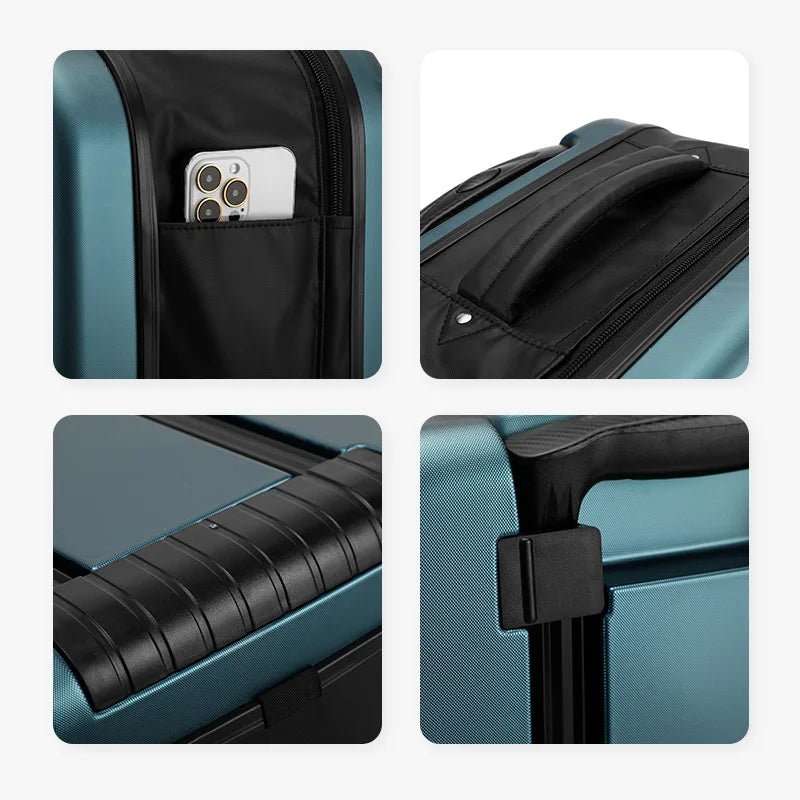 Folding Trolley Bag 20 "24" Luggage Case for Business Travel Lightweight Foldable School Suitcase Fashion Trunk Chrismas Gift - RELUX.STOREFolding Trolley Bag 20 "24" Luggage Case for Business Travel Lightweight Foldable School Suitcase Fashion Trunk Chrismas Gift