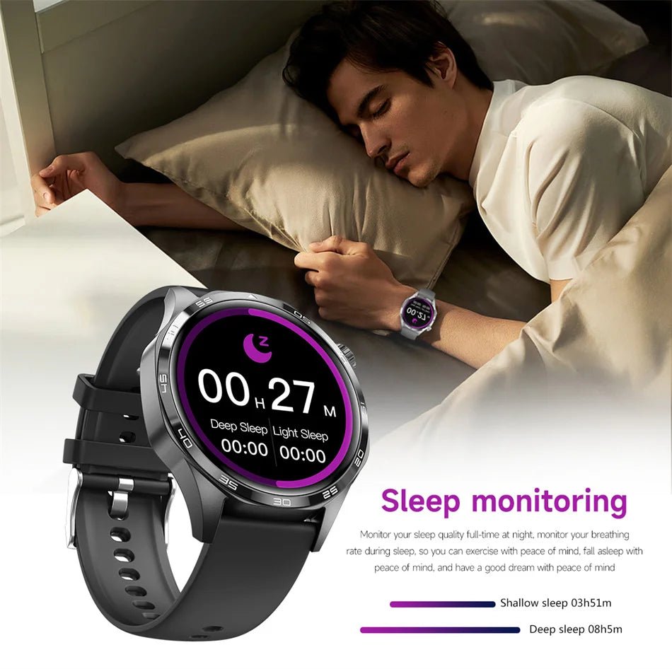For HUAWEI GT5 Pro GPS NFC Smart Watch Men 360*360 AMOLED Screen Heart rate Bluetooth Call IP67 Waterproof Man Smartwatch 2024 - RELUX.STORE