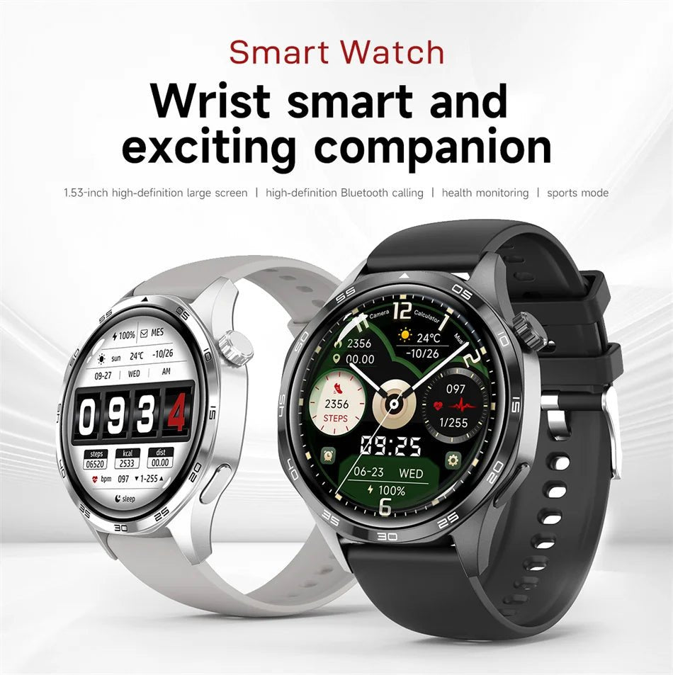 For HUAWEI GT5 Pro GPS NFC Smart Watch Men 360*360 AMOLED Screen Heart rate Bluetooth Call IP67 Waterproof Man Smartwatch 2024 - RELUX.STORE