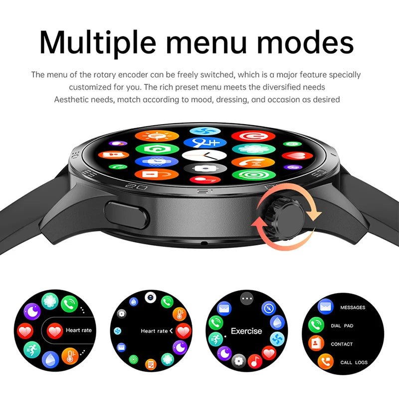 For HUAWEI GT5 Pro GPS NFC Smart Watch Men 360*360 AMOLED Screen Heart rate Bluetooth Call IP67 Waterproof Man Smartwatch 2024 - RELUX.STORE
