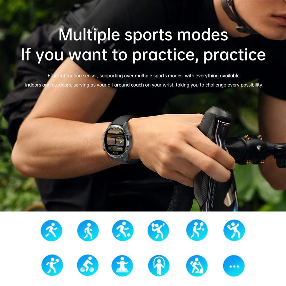 For HUAWEI GT5 Pro GPS NFC Smart Watch Men 360*360 AMOLED Screen Heart rate Bluetooth Call IP67 Waterproof Man Smartwatch 2024 - RELUX.STORE