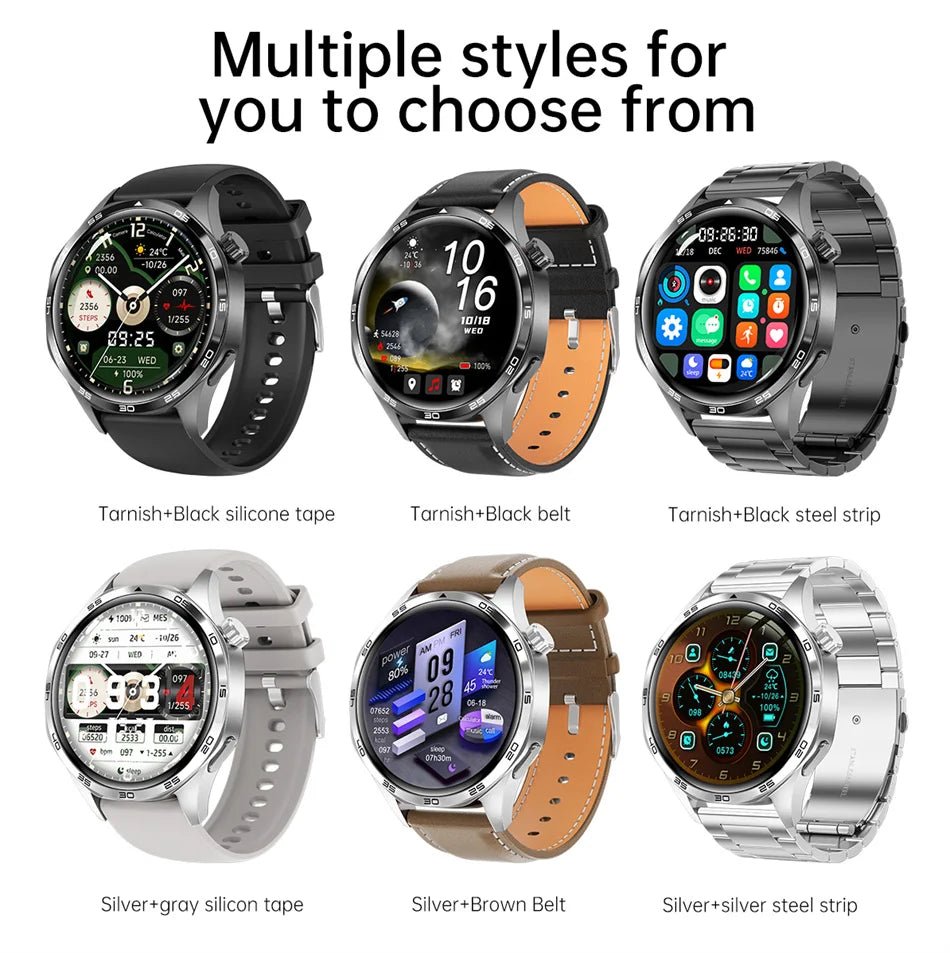 For HUAWEI GT5 Pro GPS NFC Smart Watch Men 360*360 AMOLED Screen Heart rate Bluetooth Call IP67 Waterproof Man Smartwatch 2024 - RELUX.STORE