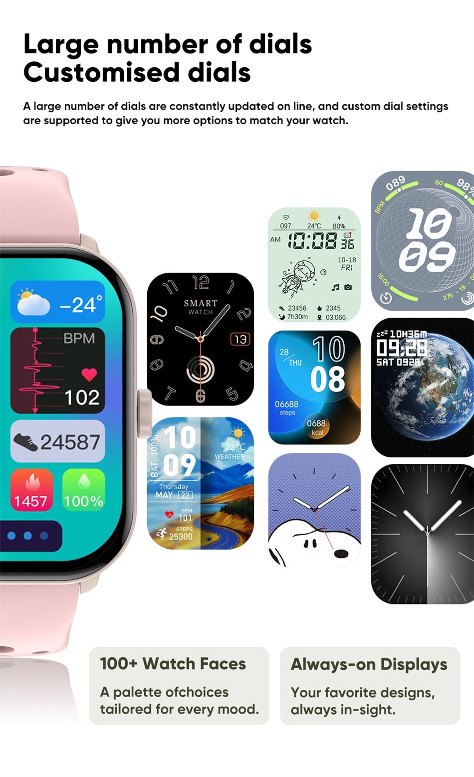 For Xiaomi Watch 5 Global Version Men Women HD AMOLED Screen Heart Rate Bluetooth Call GPS Track Waterproof Sports Smart Watch - RELUX.STORE