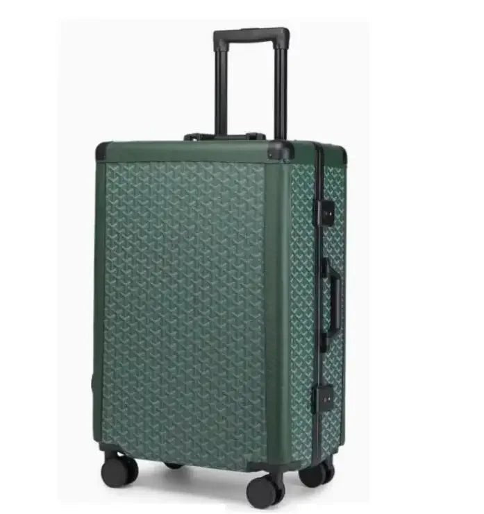 Formsia 20"24" Inch Women Spinner Retro Aluminum frame Trolley Bag Travel Suitcase Set Hand Luggage On Wheel - RELUX.STOREFormsia 20"24" Inch Women Spinner Retro Aluminum frame Trolley Bag Travel Suitcase Set Hand Luggage On Wheel