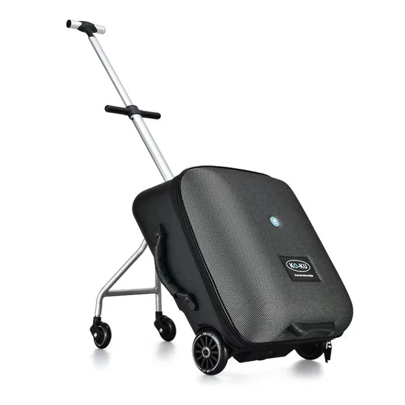 Formsio Kids Scooter Suitcase Lazy Carry On Rolling Luggage Box Sitting Trolley Bag For Baby - RELUX.STOREFormsio Kids Scooter Suitcase Lazy Carry On Rolling Luggage Box Sitting Trolley Bag For Baby