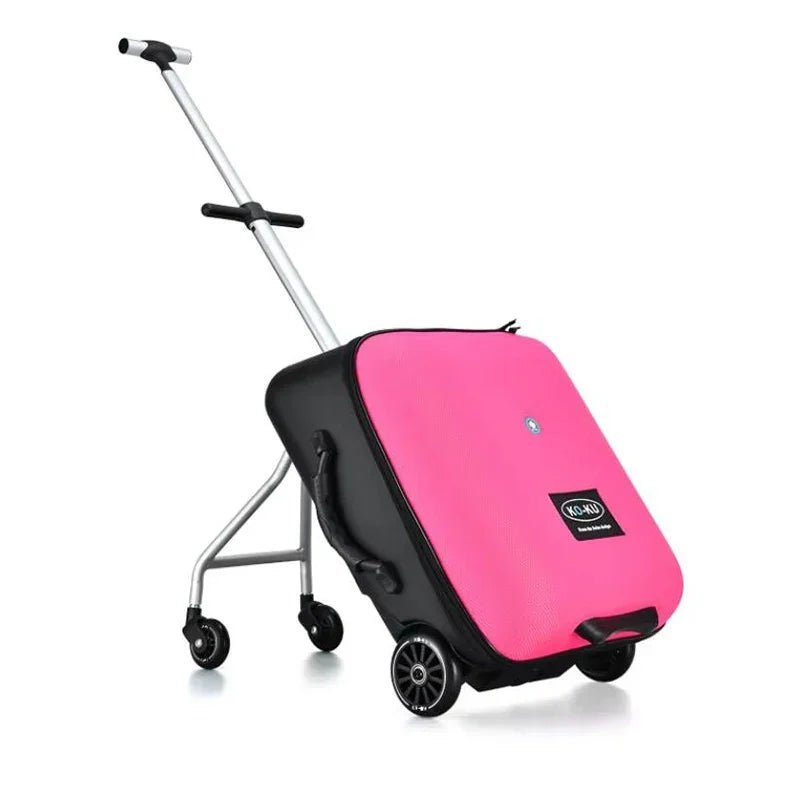 Formsio Kids Scooter Suitcase Lazy Carry On Rolling Luggage Box Sitting Trolley Bag For Baby - RELUX.STOREFormsio Kids Scooter Suitcase Lazy Carry On Rolling Luggage Box Sitting Trolley Bag For Baby